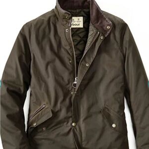 Barbour Men's Olive Prestbury Jacket